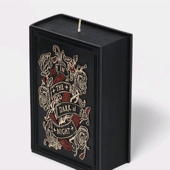 Lot of two Halloween Decor Book of Spells and Poison Bottle Candle - Picture 14 of 14